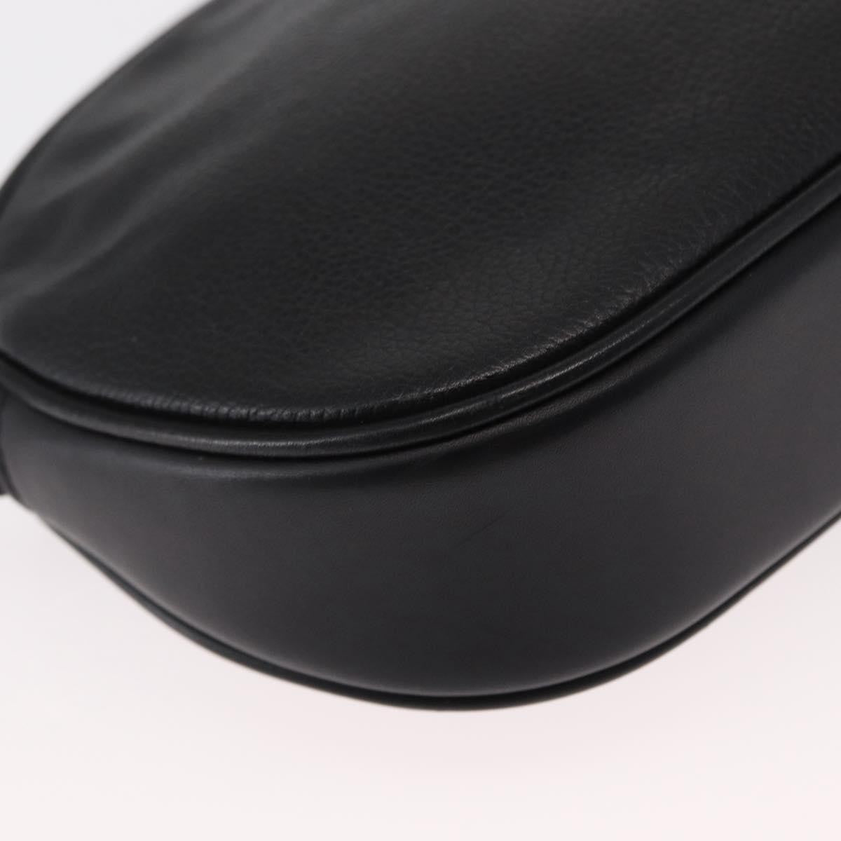 Gucci Vintage Shoulder Bag Leather, BLACK, LEATHER, Shoulder bag