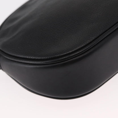 Gucci Vintage Shoulder Bag Leather, BLACK, LEATHER, Shoulder bag