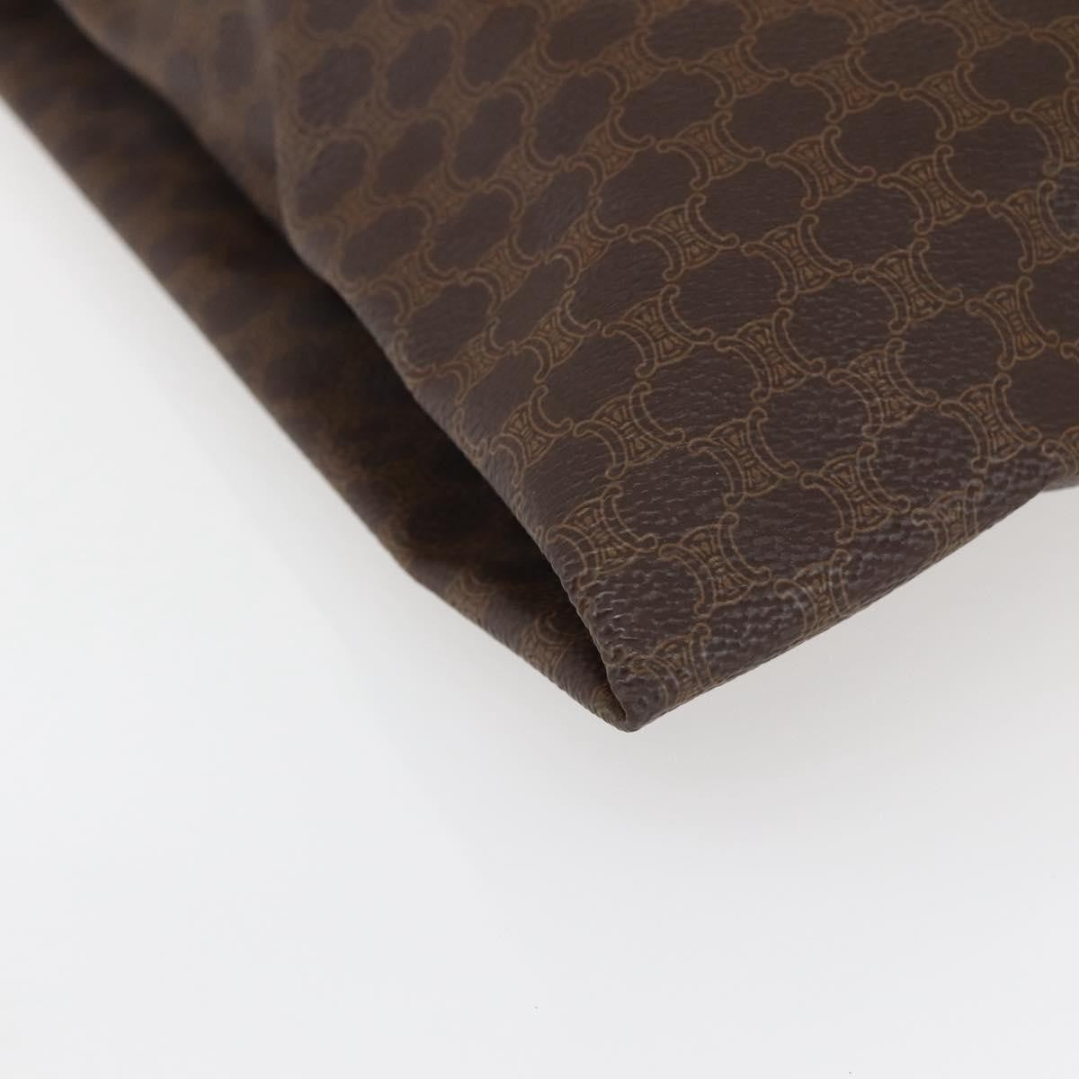 Celine Vintage Macadam Tote bag Canvas, BROWN, CANVAS, Tote bag