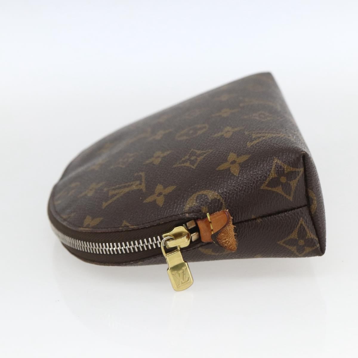 Louis Vuitton Cosmetic Pouch Monogram Canvas, BROWN, CANVAS, Clutche & pouche