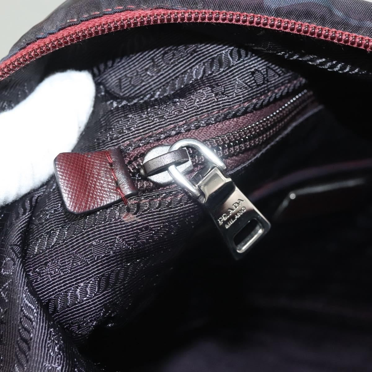 Prada Convertible Tote Printed Tessuto with Saffiano, BLUE, NYLON, Tote bag