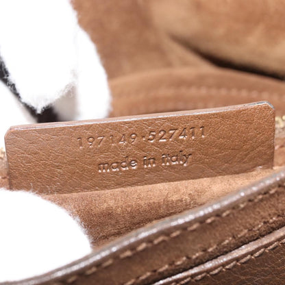 Saint Laurent Muse Two Bag Leather, BROWN, LEATHER, Handbag