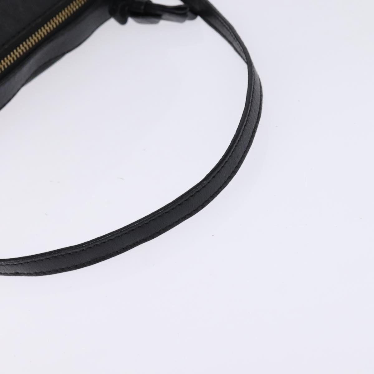 Chloe Vintage Shoulder Bag Leather, BLACK, LEATHER, Shoulder bag