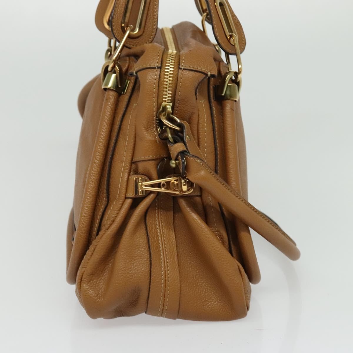 Chloe Darryl Hobo Leather, BROWN, LEATHER, Handbag