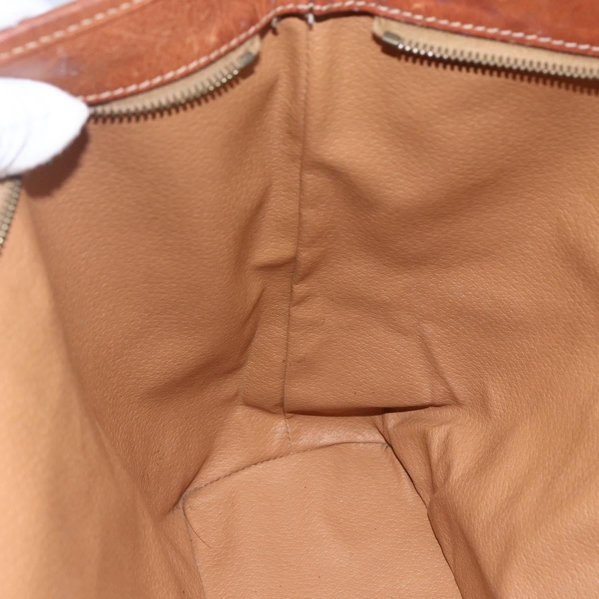 Celine Vintage Macadam Tote bag Canvas, BROWN, CANVAS, Tote bag