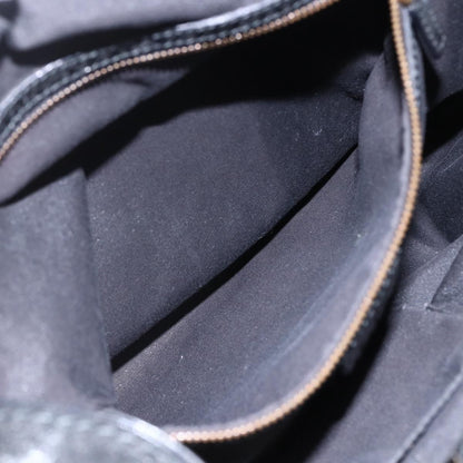 Gucci Interlocking Icon Drawstring Hobo Leather, BLACK, LEATHER, Shoulder bag