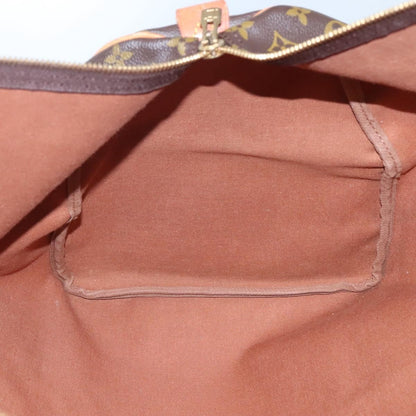 Louis Vuitton Keepall Bag Monogram Canvas, BROWN, CANVAS, Travel bag