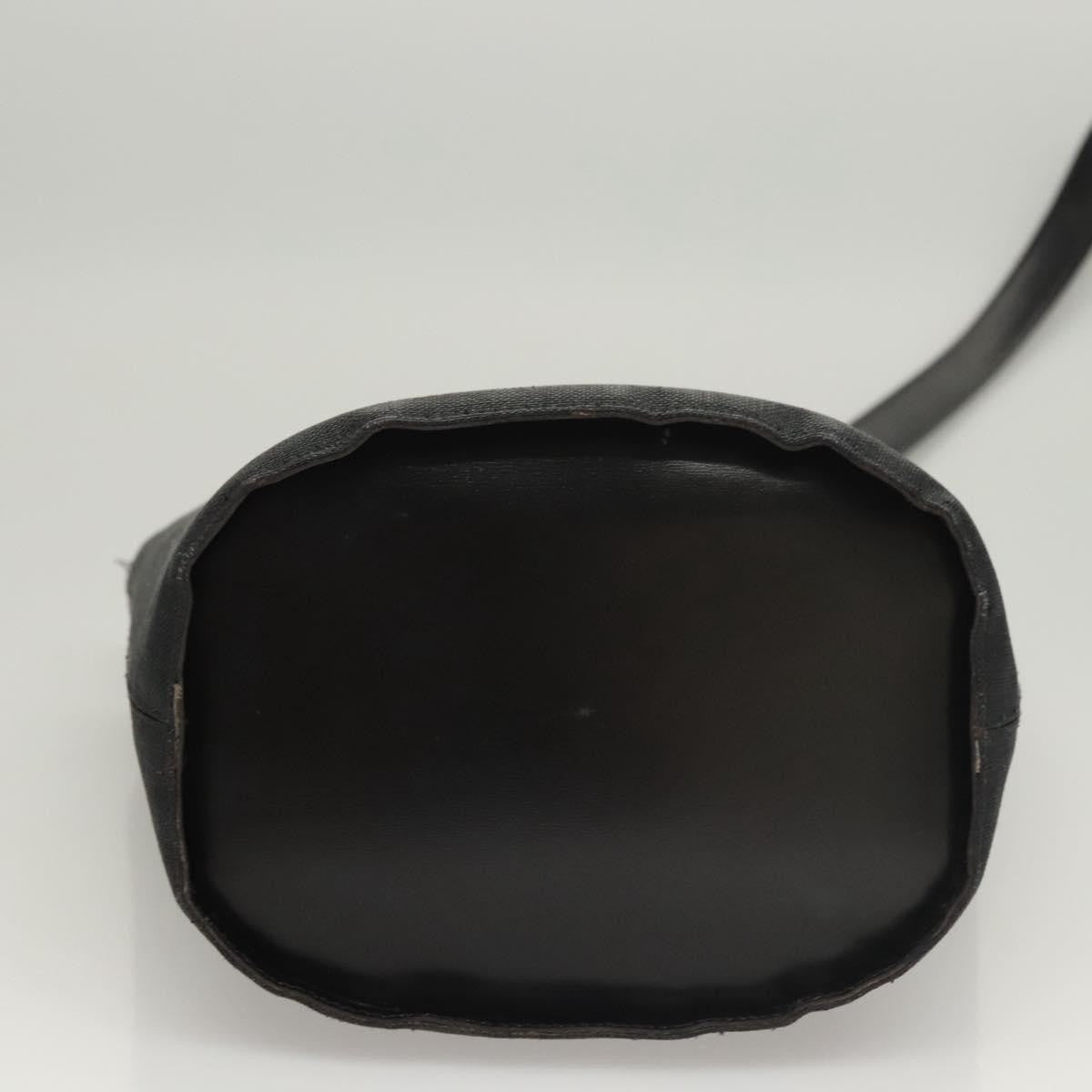 Celine Circle logo Canvas, BLACK, CANVAS, Shoulder bag