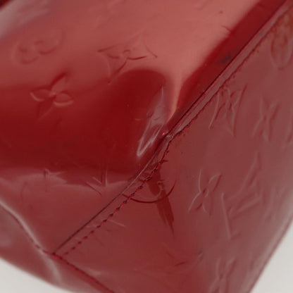 Louis Vuitton Reade Handbag Monogram Vernis, RED, PATENT_LEATHER, Handbag