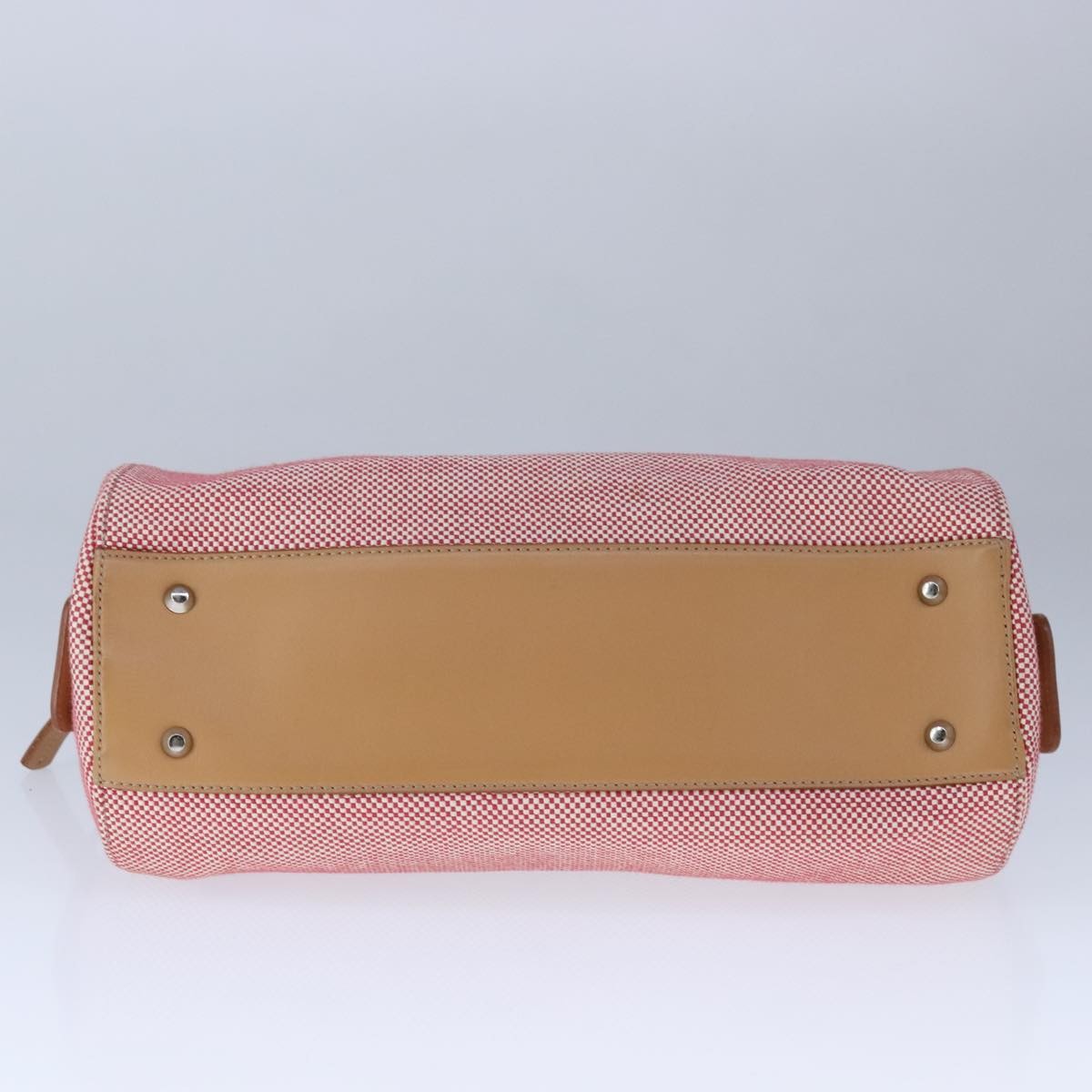 Burberry Vintage Handbag Canvas, RED, CANVAS, Handbag