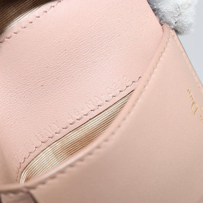 Christian Dior Saddle Lotus Wallet Leather, BEIGE, LEATHER, Wallets