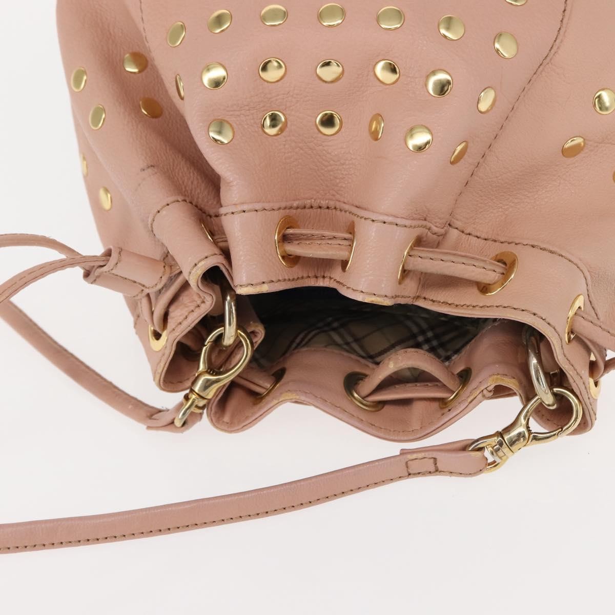 Burberry Blue Label shoulder bag Leather, PINK, LEATHER, Shoulder bag