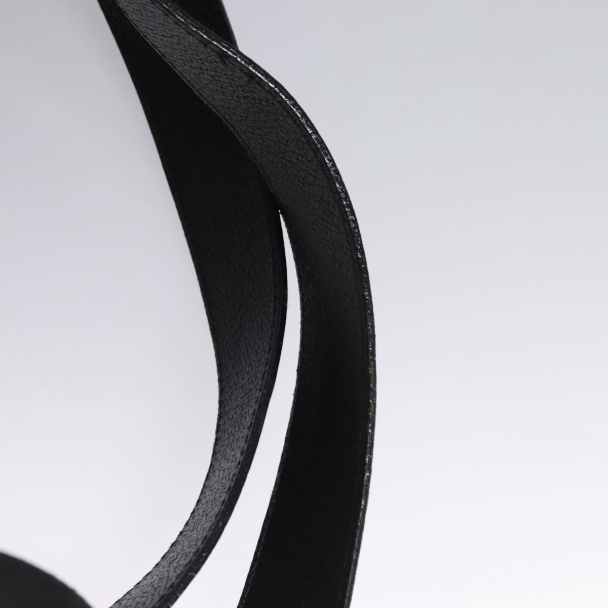 Gucci Vintage Bamboo Backpack Leather, BLACK, SUEDE, Backpack