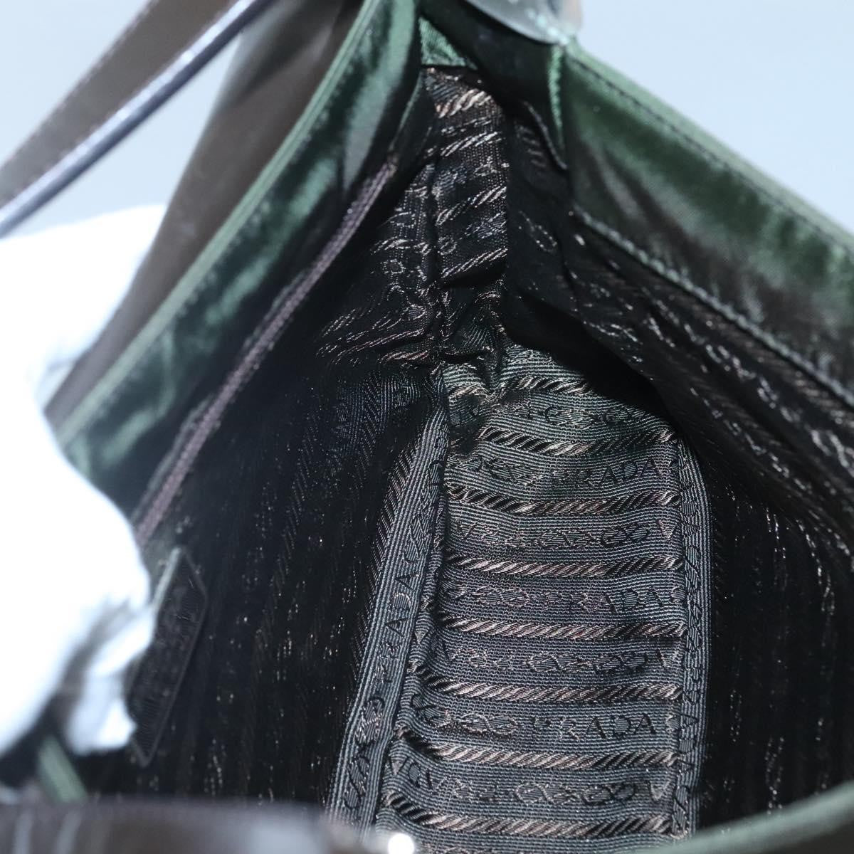 Prada Vintage Shoulder Bag Tessuto, KHAKI, NYLON, Shoulder bag