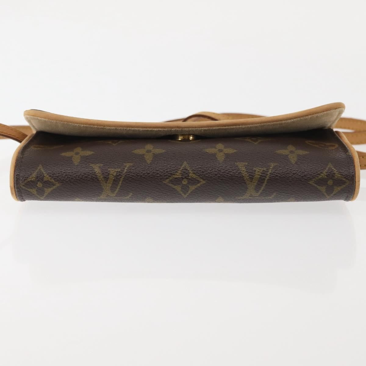 Louis Vuitton Twin Handbag Monogram Canvas, BROWN, CANVAS, Handbag