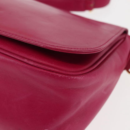 Valentino Garavani VLogo Flap Crossbody Bag Leather, PINK, LEATHER, Crossbody bag