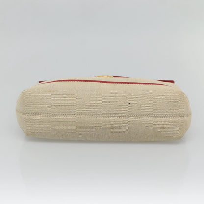 Bally Handbag Canvas, BEIGE, CANVAS, Handbag