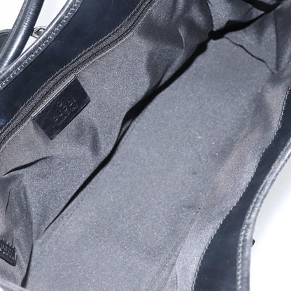 Gucci Vintage Jackie Handbag Canvas, BLACK, CANVAS, Handbag