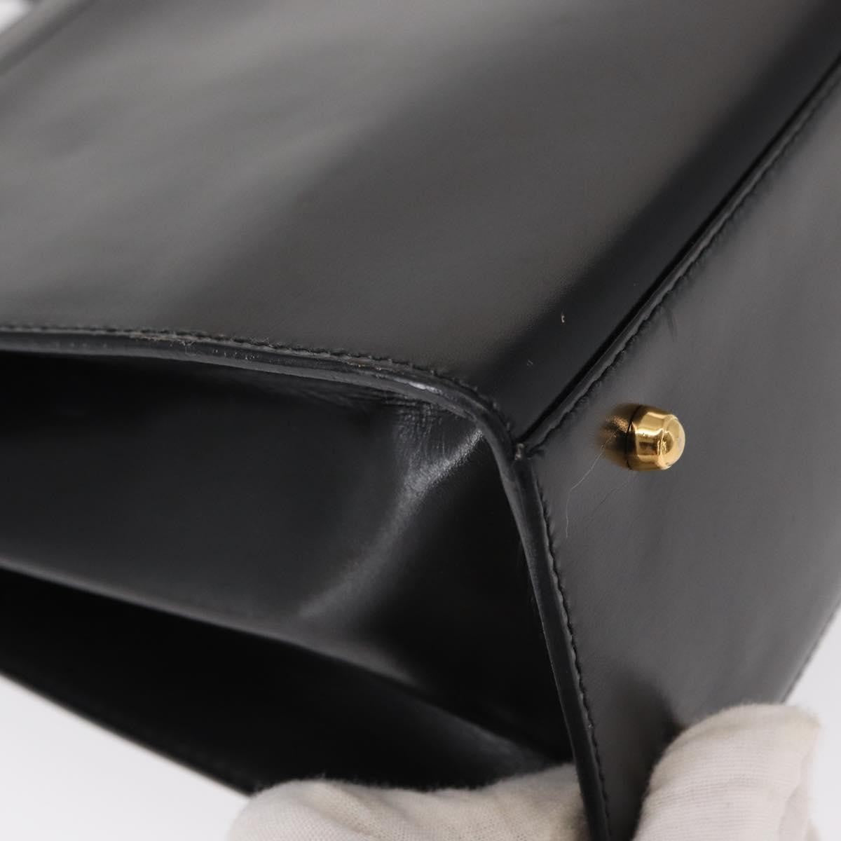 Gucci Vintage Lady Lock Top Handle Bag Leather, GOLD, LEATHER, Handbag