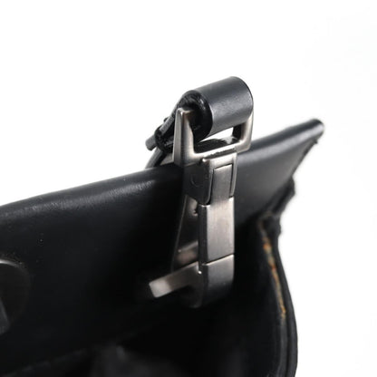 Gucci Bamboo Top Handle Convertible Tote Leather, BLACK, LEATHER, Tote bag