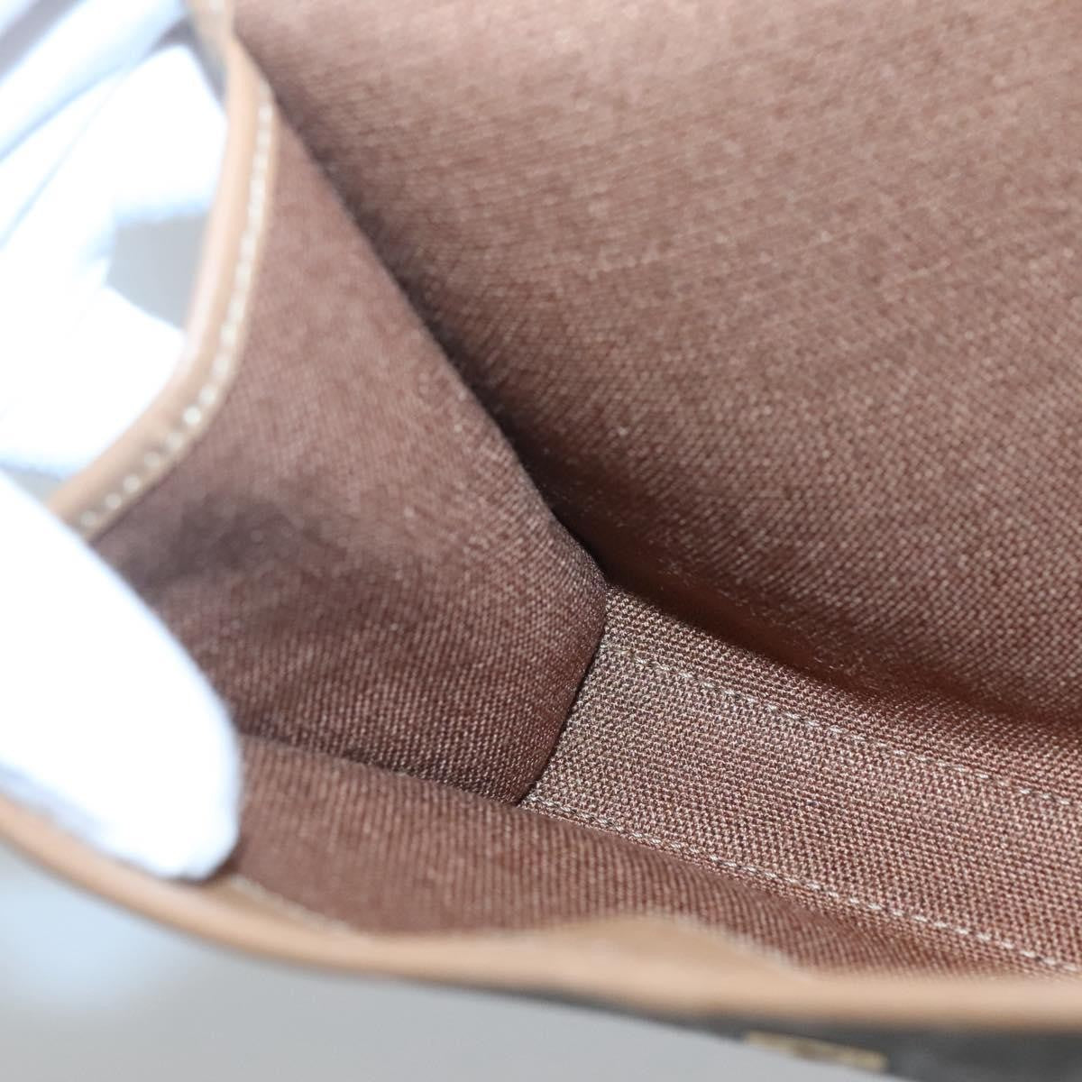 Christian Dior Vintage Honeycomb chain Canvas, BLACK, PVC, Clutche & pouche