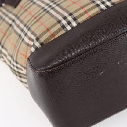 Burberry Vintage tote bag Canvas, BEIGE, CANVAS, Tote bag