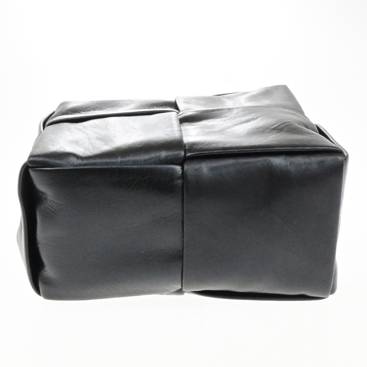 Bottega Veneta Cassette Belt Bag Padded Intrecciato Leather, BLACK, LEATHER, Crossbody bag