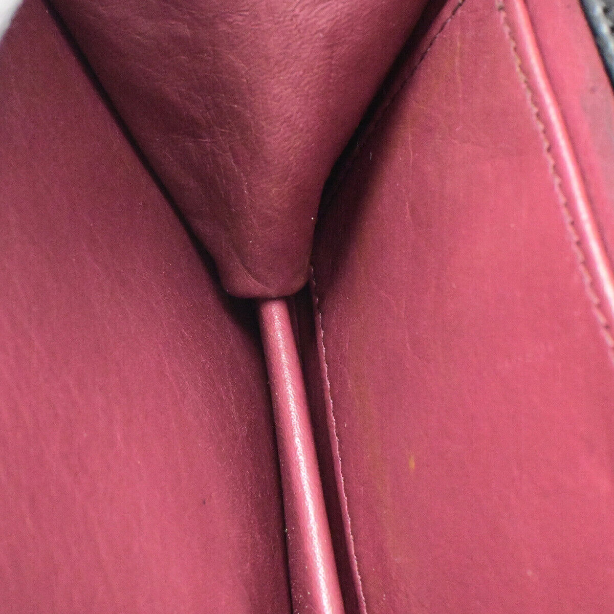 Chanel Wallet on Chain Stitched Leather, BLACK, LEATHER, Clutche & pouche