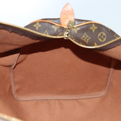 Louis Vuitton Keepall Bag Monogram Canvas, BROWN, CANVAS, Travel bag