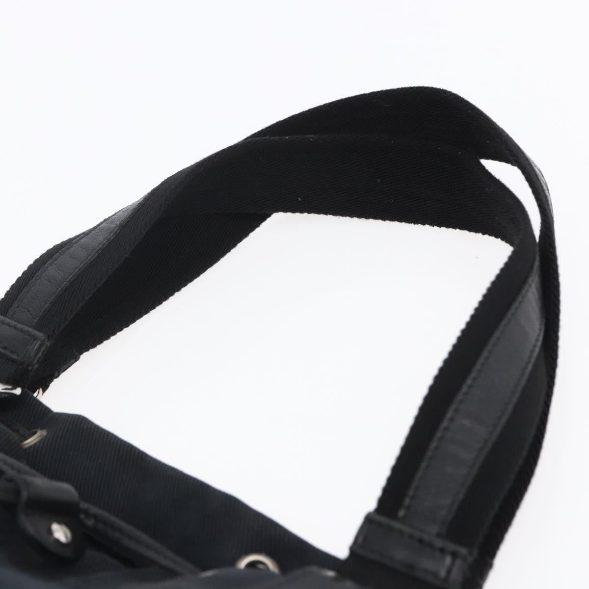 Saint Laurent Kahala Drawstring Tote Canvas, BLACK, CANVAS, Tote bag