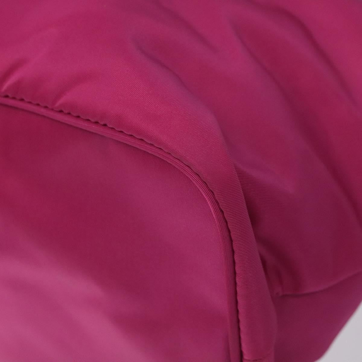 Prada Convertible Zip Tote Tessuto, PINK, NYLON, Tote bag