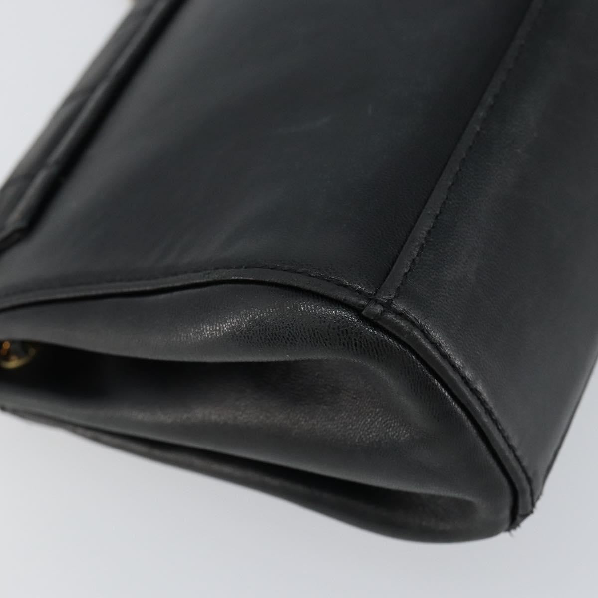 Chanel Chocolate Bar Accordion Reissue Flap Bag Quilted Lambskin, BLACK, LEATHER, Shoulder bag