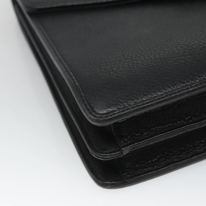 Versace Vintage Sun handbag Leather, BLACK, LEATHER, Handbag