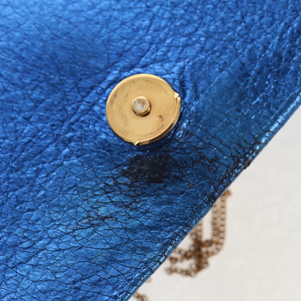 Saint Laurent Classic Monogram Tassel Crossbody Bag Leather, BLUE, LEATHER, Shoulder bag