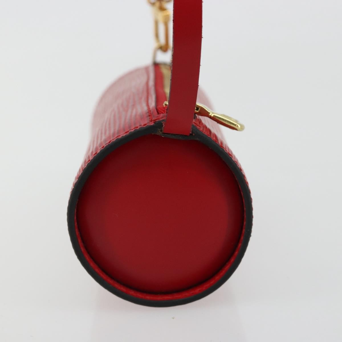 Louis Vuitton Soufflot Pochette Epi Leather, Red, Leather, Clutch