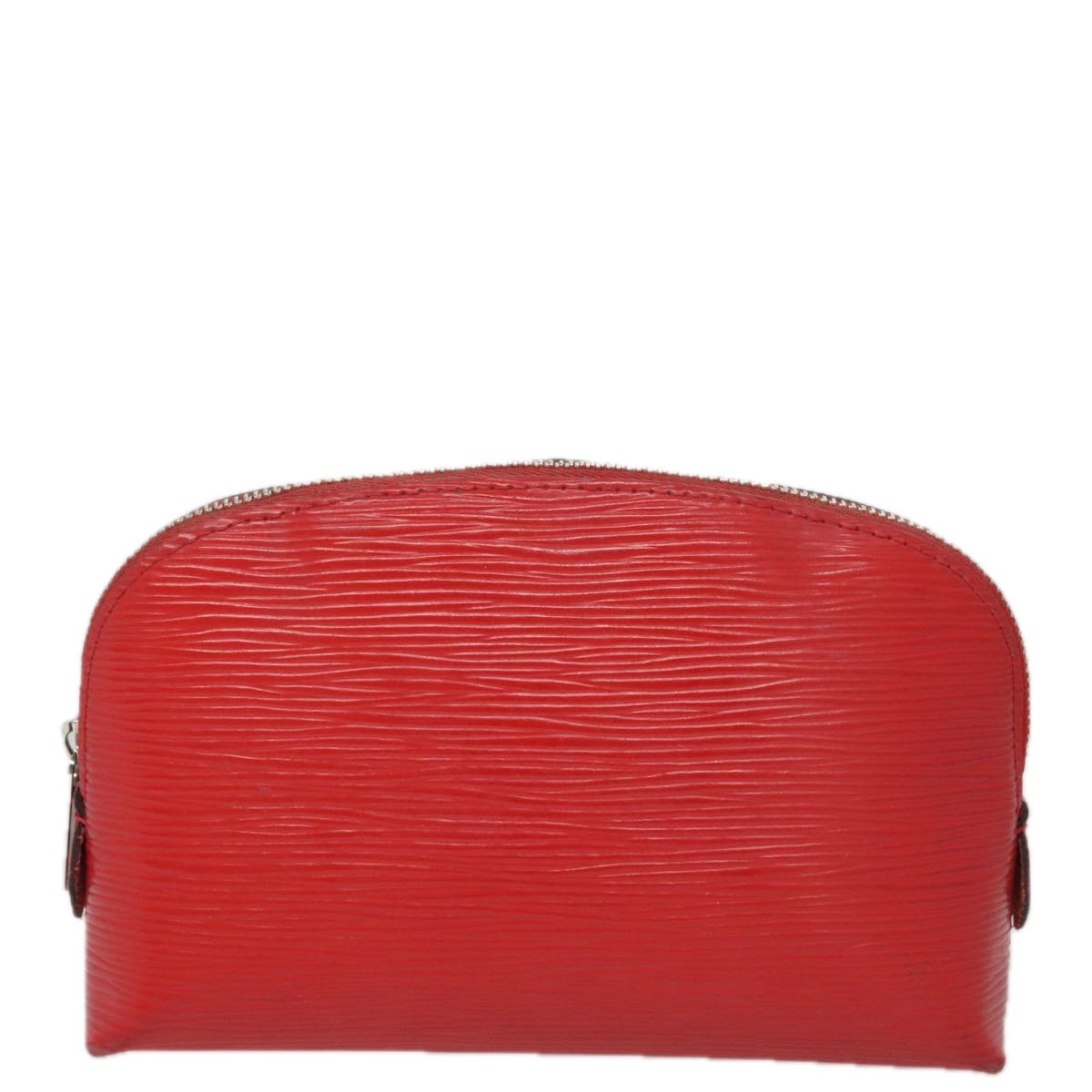 Louis Vuitton Cosmetic Pouch Epi Leather, RED, LEATHER, Clutche & pouche