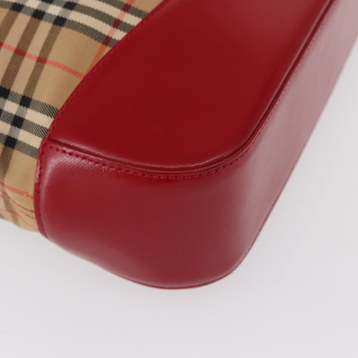 Burberry Nova Check Handbag Nova Check Canvas and leather, BEIGE, CANVAS, Handbag