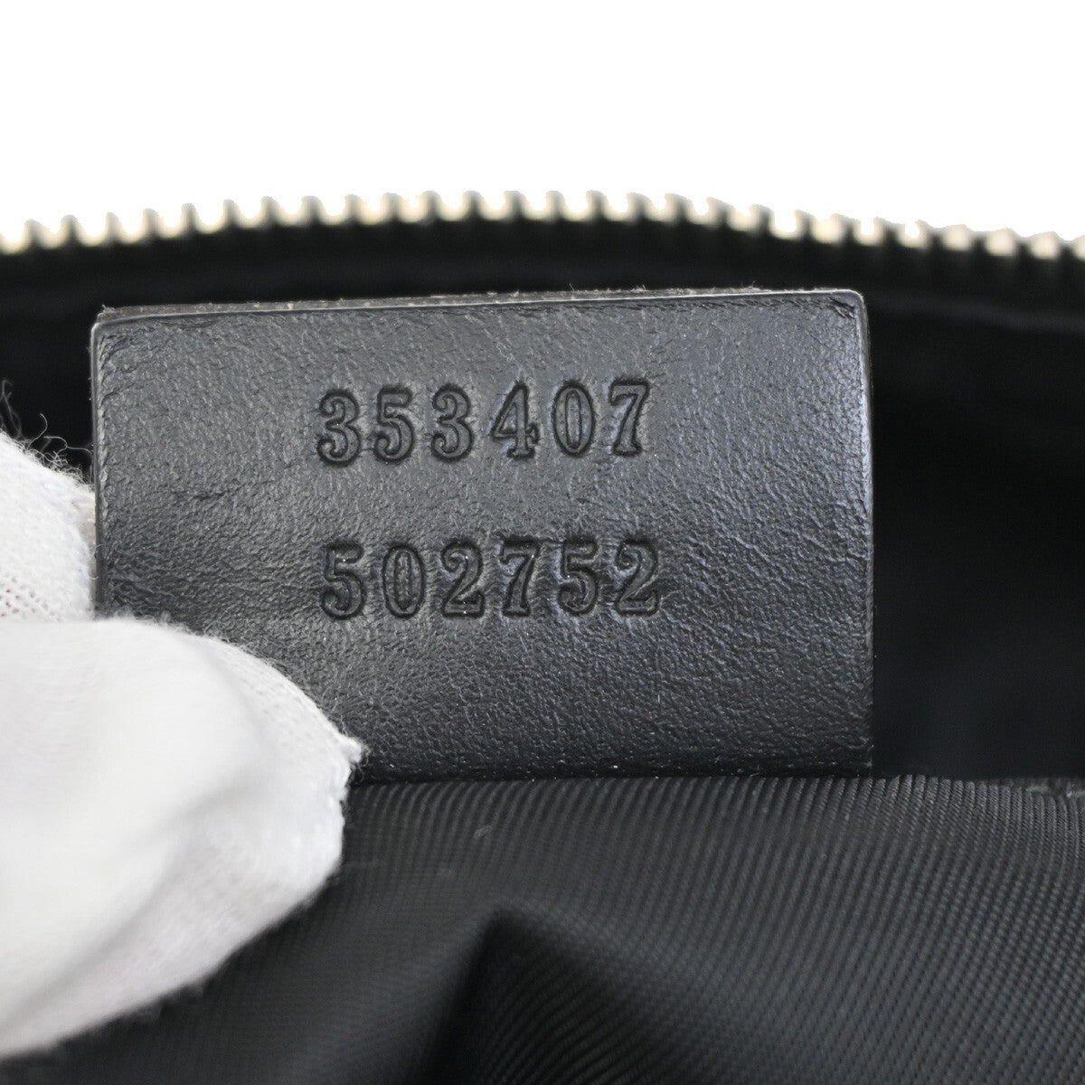 Gucci Web Strap Flat Messenger Bag Techno Canvas, BLACK, CANVAS, Shoulder bag