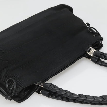 Salvatore Ferragamo Vala tote Canvas, BLACK, CANVAS, Tote bag