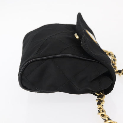 Prada Vintage Shoulder Bag Tessuto, BLACK, NYLON, Shoulder bag