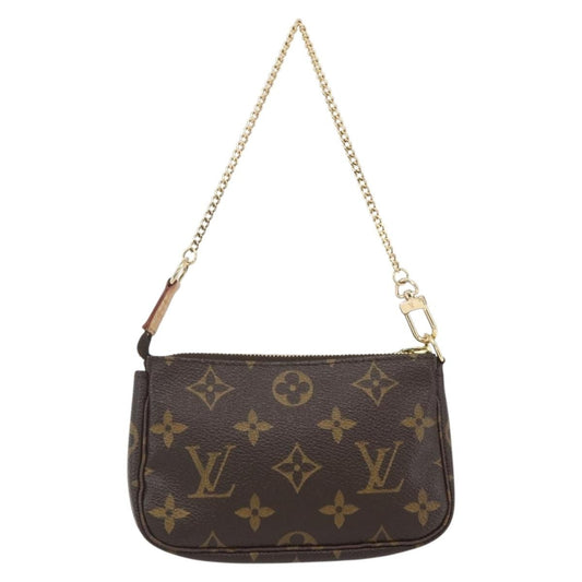 Louis Vuitton Pochette Accessoires Limited Edition Monogram Trunk, Brown, Canvas, Clutch