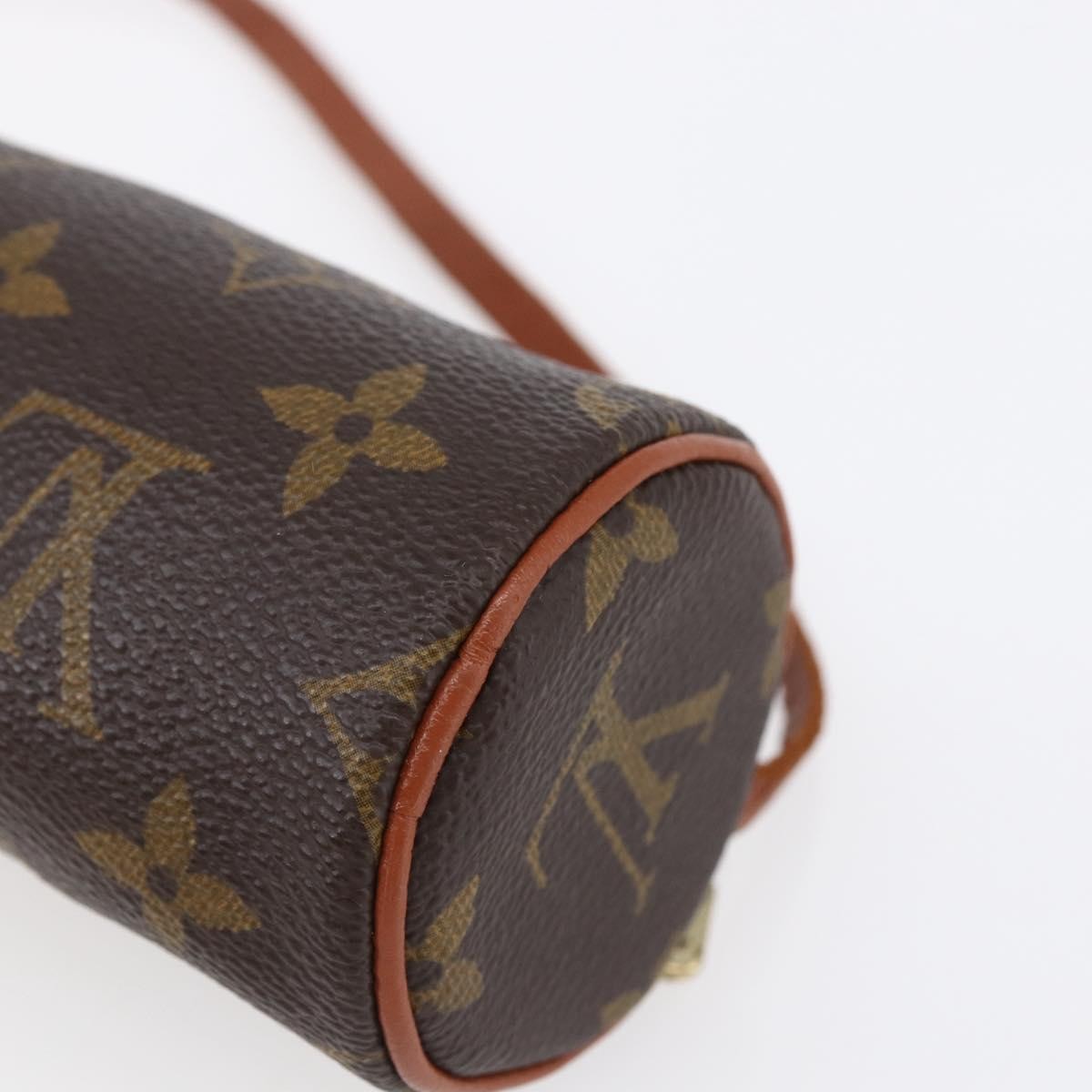Louis Vuitton Papillon Pochette Monogram Canvas, BROWN, CANVAS, Clutche & pouche