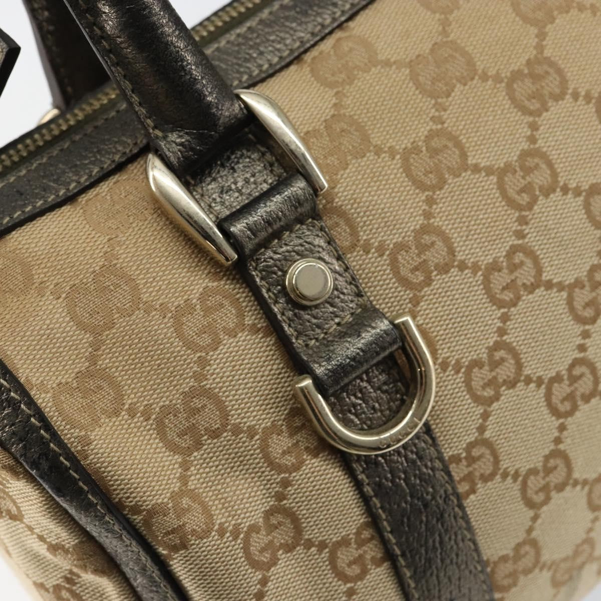 Gucci Abbey Boston Bag GG Canvas, BEIGE, CANVAS, Handbag