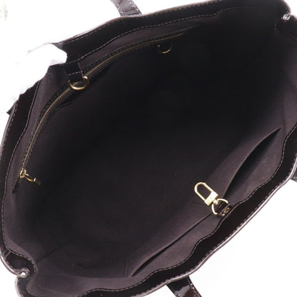 Louis Vuitton OnTheGo Tote Monogram Bold Leather, PURPLE, LEATHER, Tote bag