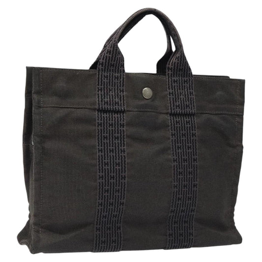 Hermes Fourre-tout Herline Fourre-tout Herline, GRAY, CANVAS, Tote bag
