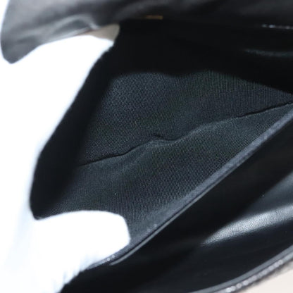 Bally Vintage Handbag Quilted Leather, BLACK, LEATHER, Handbag