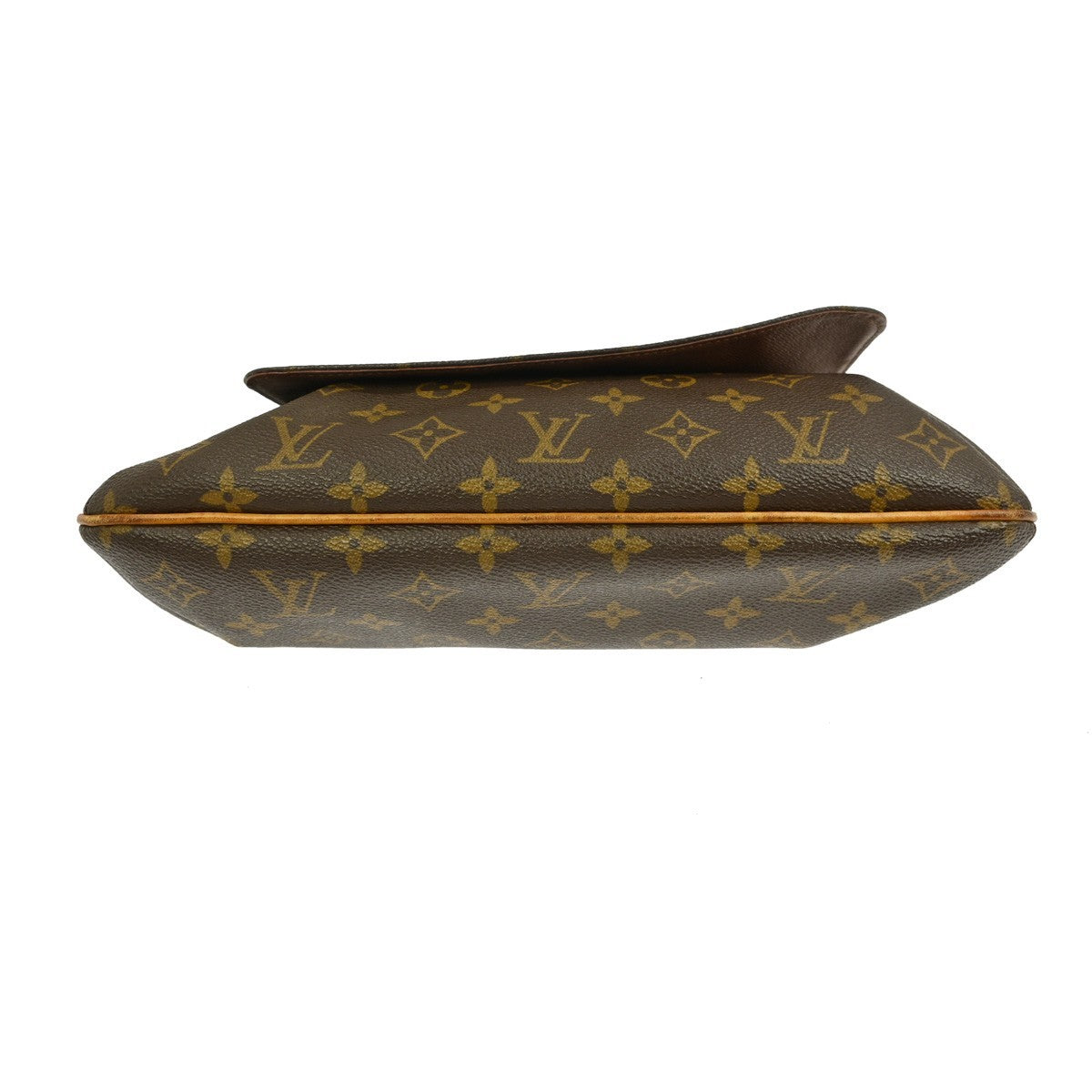 Louis Vuitton Musette Handbag Monogram Canvas, BROWN, CANVAS, Shoulder bag