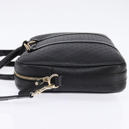 Gucci Diamante bright briefcase Leather, BLACK, LEATHER, Briefcase