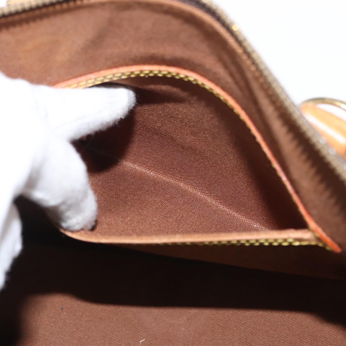 Louis Vuitton Alma Handbag Monogram Canvas, BROWN, CANVAS, Handbag