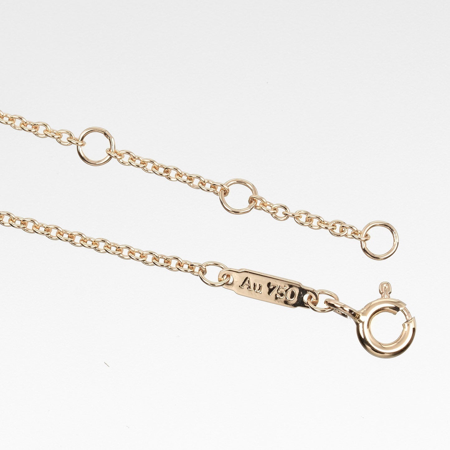 Tiffany & Co. 1837 Interlocking Circles Chain Bracelet 18K Rose Gold, GOLD, PINK_GOLD, Bracelet